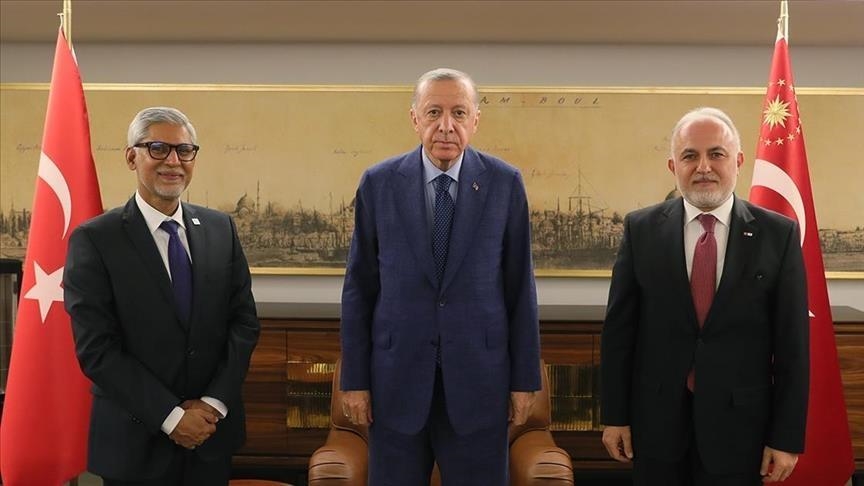 Turquie: Erdogan reçoit le secrétaire général de la FICR, Jagan Chapagain