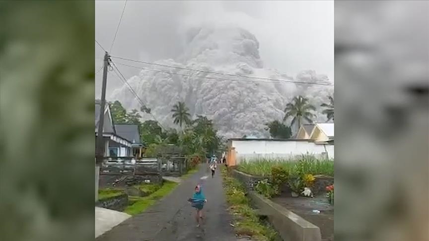 1 dead, dozens hurt as Indonesia’s Semeru volcano erupts