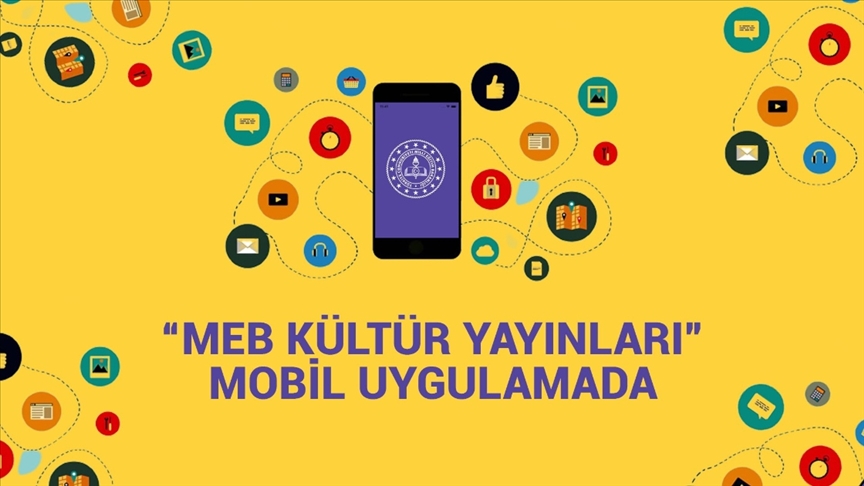 'MEB Kültür Yayınları' mobil uygulaması kullanıma sunuldu