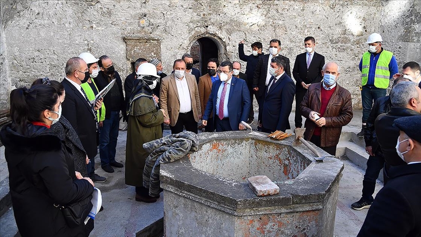 Trabzon'da 139 yıllık hamam restorasyonla eski görünümüne kavuşacak