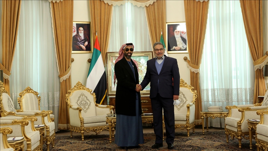 مشاور امنیت ملی امارات به تهران سفر کرد