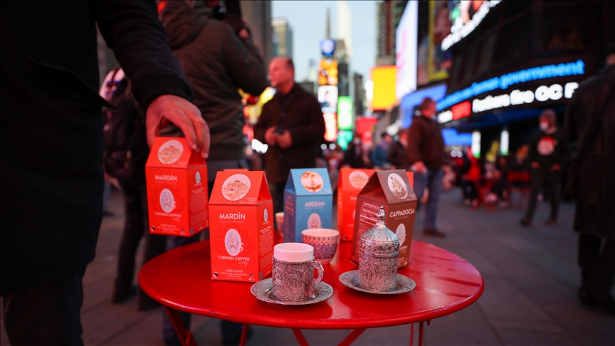 На Таймс-сквер в Нью-Йорке прошел День турецкого кофе