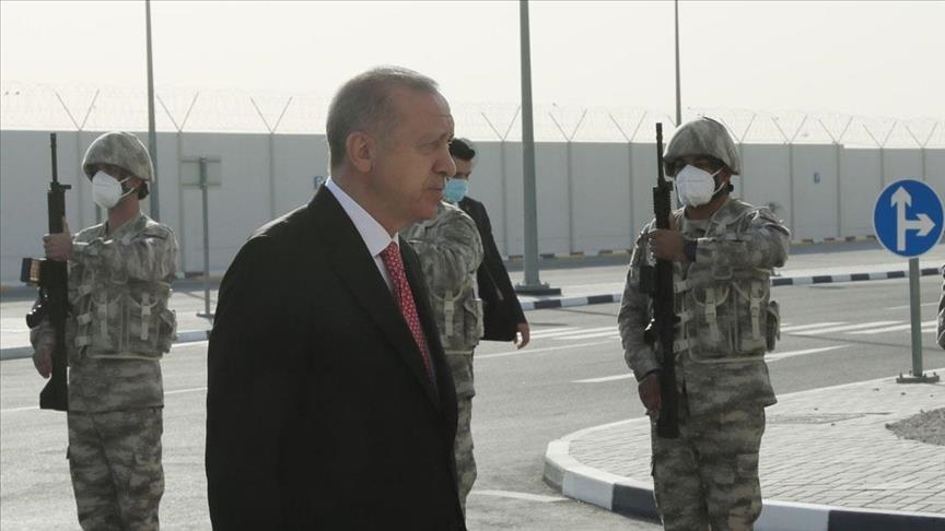 Serokomar Erdogan: Tirkiye tevî Qeterê qîmeteke mezin dide hizûr û silametiya hemû herêma Kendavê