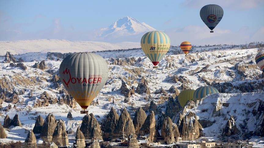 Каппадокия в ноябре шары