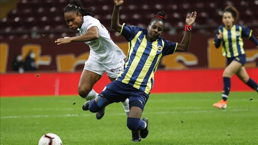 Fenerbahce beat Galatasaray 7-0 in 1st women's football derby to stop gender-based violence