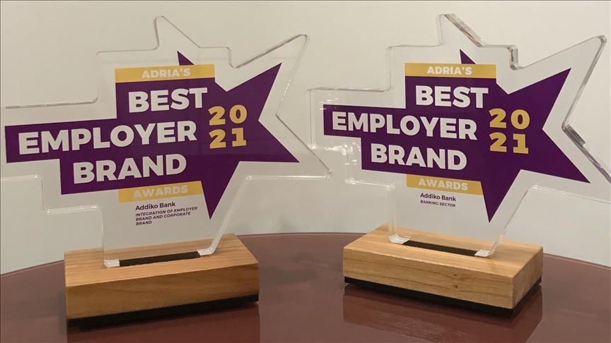Addiko banka osvojila dvije nagrade "Best Employer Brand Awards Adria 2021"