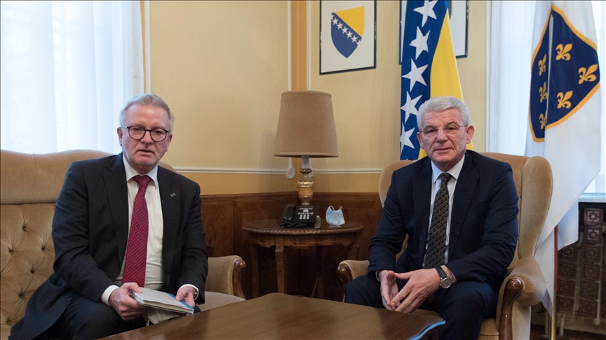Džaferović se sastao s Gahlerom: U fokusu implementacija presuda Evropskog suda za ljudska prava