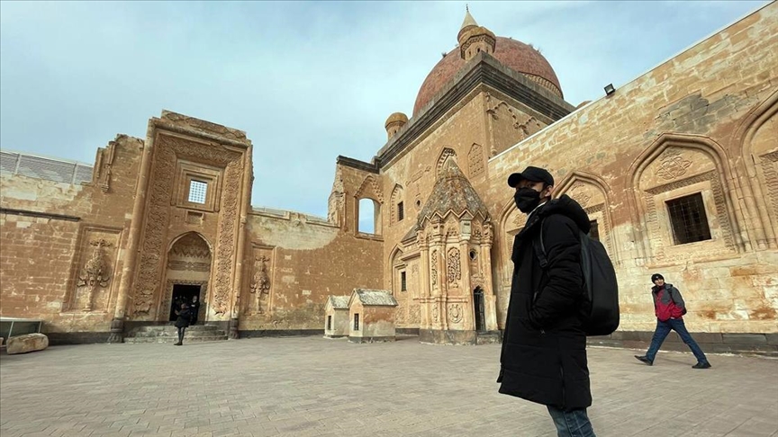 Tarihi mekanları gezen konuk öğrenciler Anadolunun gönüllü turizm elçileri olacak