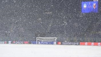 Champions League match between Atalanta, Villareal postponed due to snow