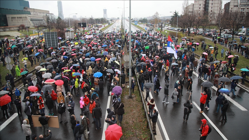 Srbija: Beograd blokiran treću subotu zaredom