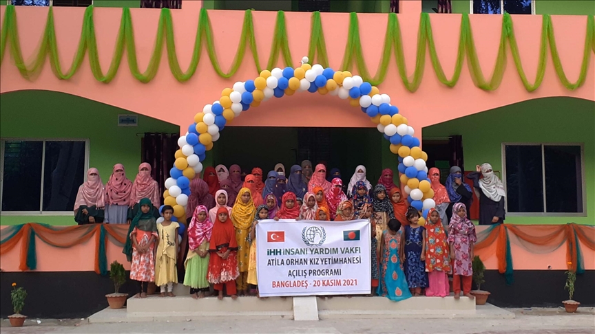 Турецкий фонд открыл приют для девочек в Бангладеш