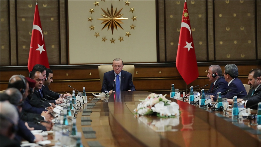 Cumhurbaşkanı Erdoğan, Libya Temsilciler Meclisi Başkanvekili El-Nuveyriyi kabul etti