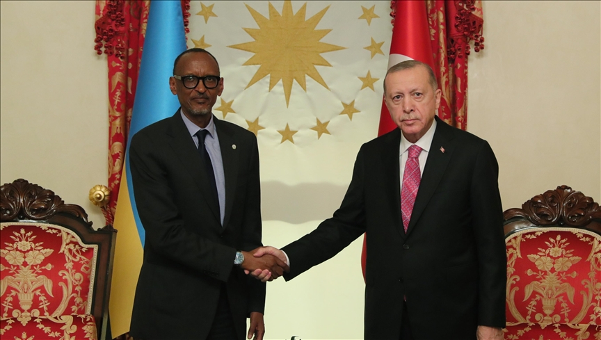 دیدار سران ترکیه و رواندا در استانبول