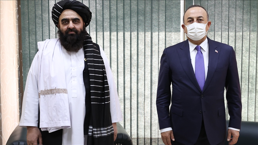 چاووش‌اوغلو با سرپرست وزارت خارجه طالبان دیدار کرد