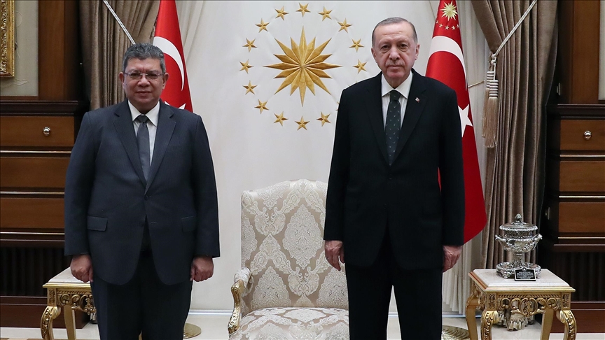 Cumhurbaşkanı Erdoğan Malezya Dışişleri Bakanı Abdullahı kabul etti