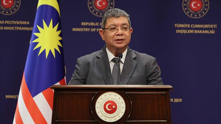 Malezya Dışişleri Bakanı Seyfeddin: Cumhurbaşkanı Erdoğanın İslam ümmeti içerisindeki liderliğini takip ediyoruz
