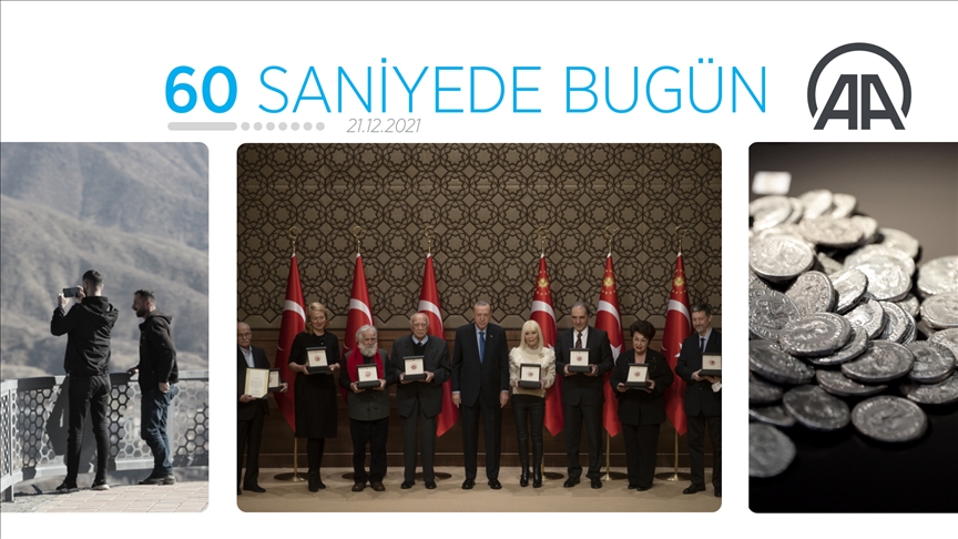 60 saniyede bugün (21 Aralık 2021)