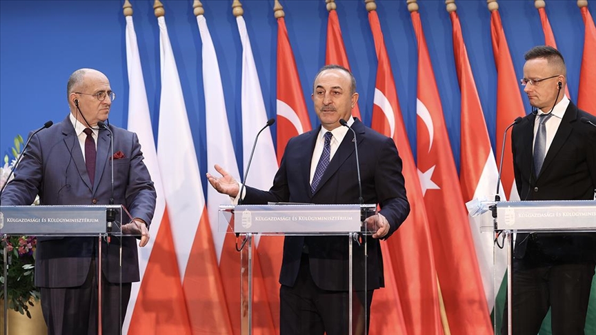 Cavusoglu sa šefovima diplomatija Višegradske grupe: Stabilnost Balkana od vitalne je važnosti