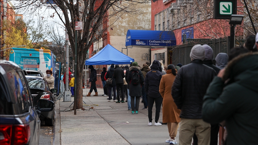 Long lines forming at COVID testing centers in US due to supply chain troubles