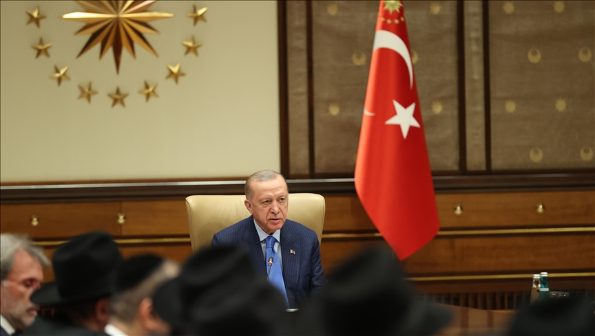 Turkey sees anti-Semitism as crime against humanity: President