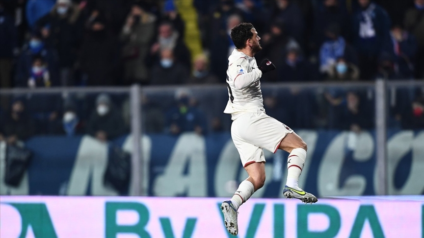 Milan, Empoli deplasmanından 4 gollü galibiyetle döndü