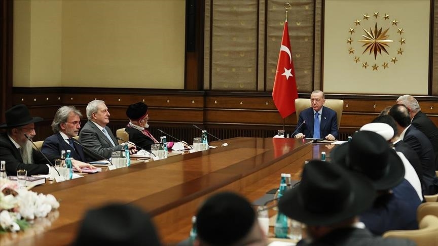 أردوغان: على الجميع بذل الجهود لتعزيز السلام بالشرق الأوسط