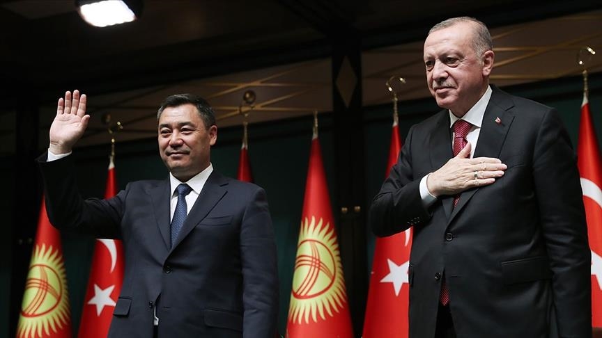 Turkish, Kyrgyz leaders mark 30th year of diplomatic ties