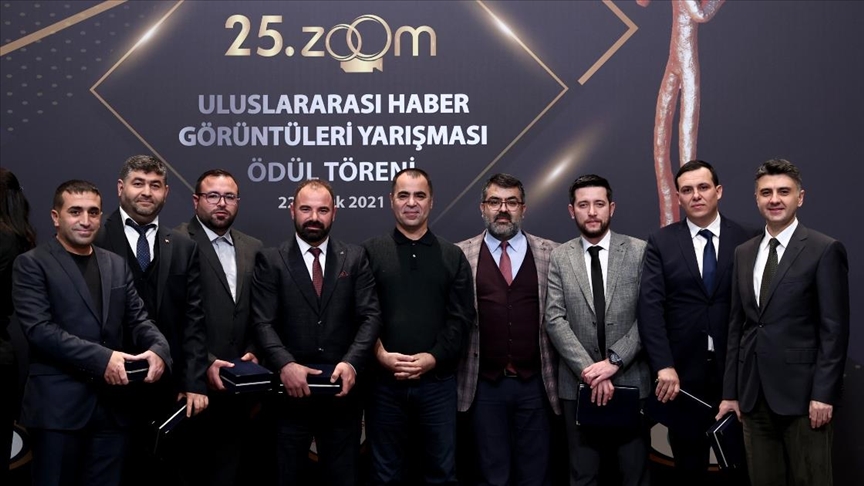 25. Zoom Uluslararası Haber Görüntüleri Yarışması'nda AA'ya 6 ödül