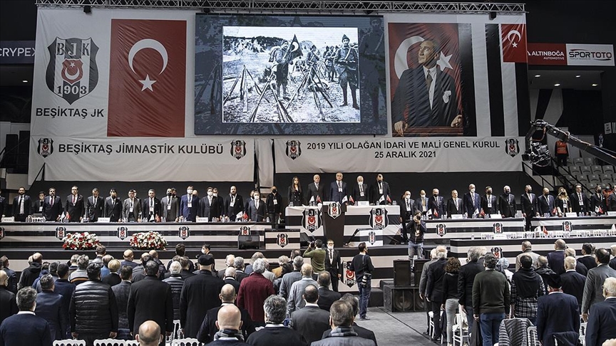 Beşiktaşta 2019 olağan idari ve mali genel kurulu başladı