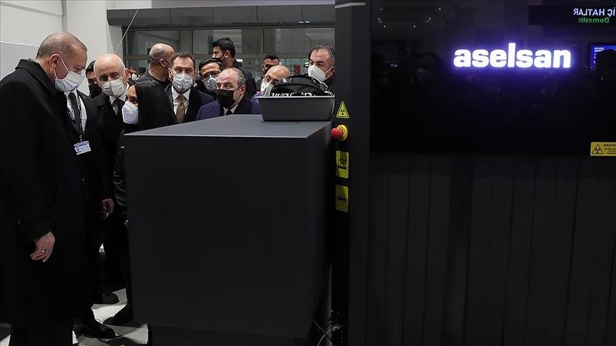 Президент Эрдоган ознакомился с Х-Ray сканером турецкого производства 