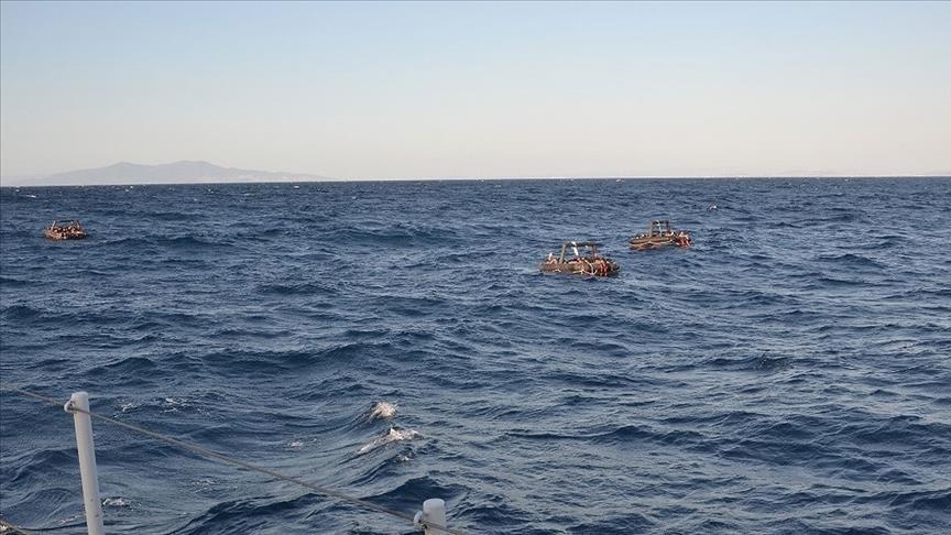 In 12 days Turkey rescued 526 asylum seekers pushed back at sea by Greece