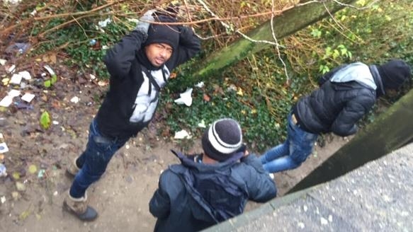 Calais' illegal migrants on their own as world celebrates Christmas