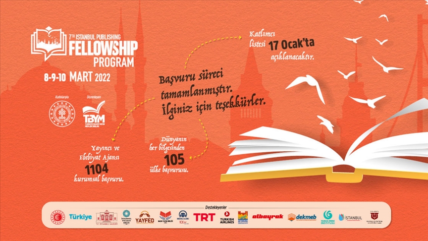 7. İstanbul Publishing Fellowshipe 105 ülke başvurdu