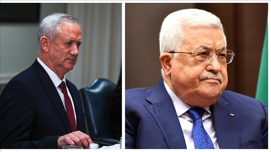 Palestinian president, Israeli defense minister hold talks