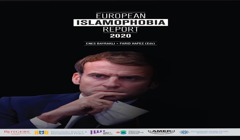 "Rapport Islamophobie en Europe - 2020": Macron en couverture, symbole de l'islamophobie institutionnalisée 