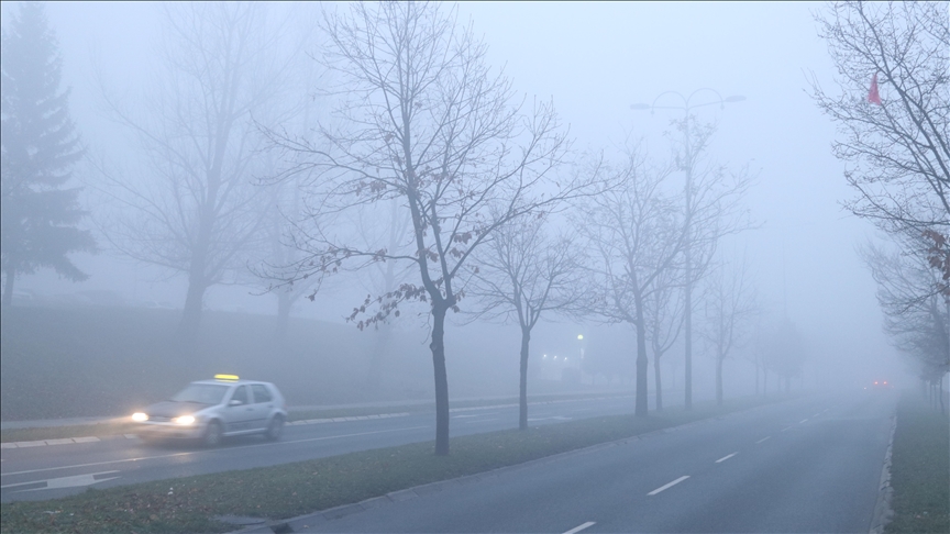 BiH: Zbog magle koja je prisutna u svim krajevima Bosne na snazi meteoalarm 