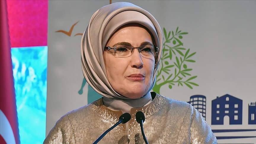 Emine Erdoğan: Kütüphanesi olmayan 16 bin 361 okulda kütüphane kurulumu tamamlandı