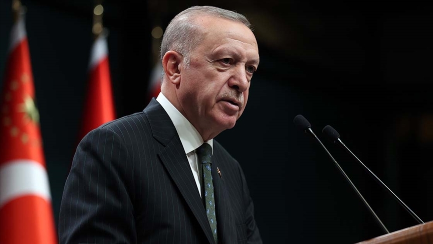Cumhurbaşkanı Erdoğandan şehit bekçi Kanatın ailesine başsağlığı