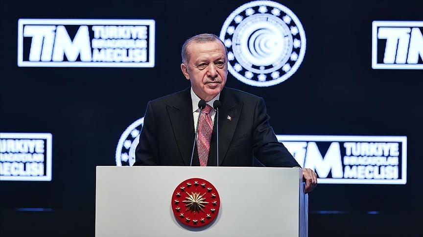 Erdogan: "Avec 225,36 milliards $ en 2021, nous avons établi un nouveau record en matière d'exportations"  