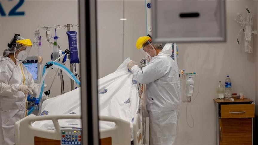 Turkiye's daily COVID-19 cases near 55,000 for 1st time in 9 months