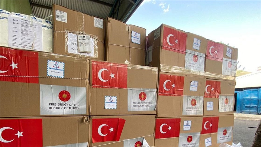 Türkiyeden 160 ülkeye Kovid-19 salgınıyla mücadele desteği