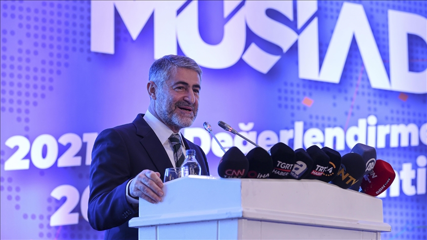 Hazine ve Maliye Bakanı Nebati: Bu yıl Türkiye'nin kazanımlarının en yüksek olduğu yıl olacak