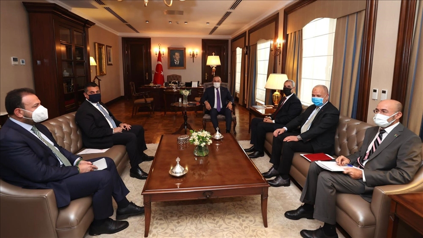 دیدار وزیر خارجه ترکیه و سفیر جدید لیبی در آنکارا