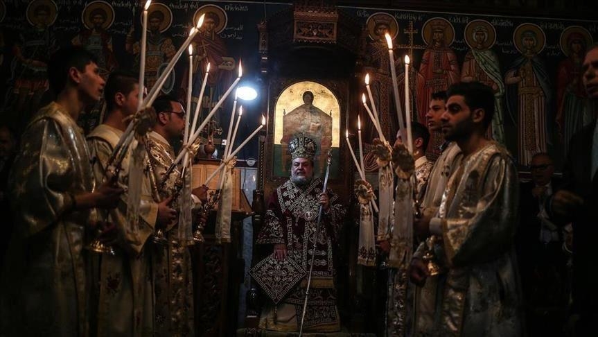بيت لحم.. الطوائف المسيحية الشرقية تحتفل بعيد الميلاد