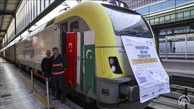 La Turquie accueille un train de fret reliant le Pakistan, l’Iran et la Turquie