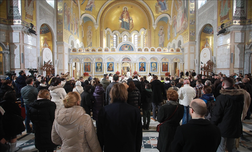 U beogradskom Hramu Svetog Save služena božićna liturgija