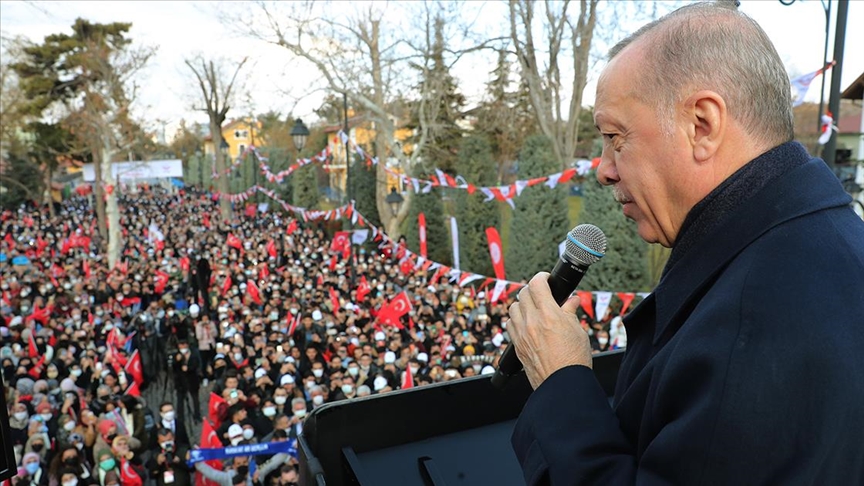 Cumhurbaşkanı Erdoğan Konyada halka hitap etti