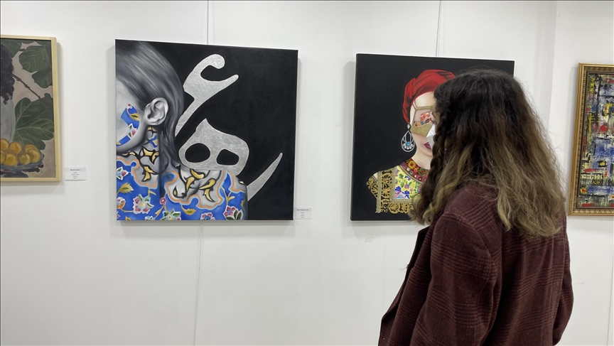 افتتاح نمایشگاه نقاشی 43 هنرمند ایرانی در استانبول