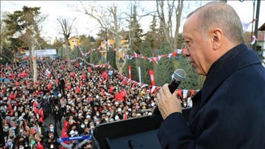 Serokomar Erdogan li Konyayê xitabî gel kir