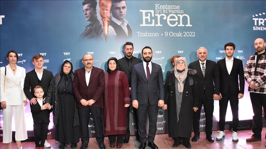 Trabzonda Kesişme; İyi ki Varsın Eren filminin özel gösterimi yapıldı